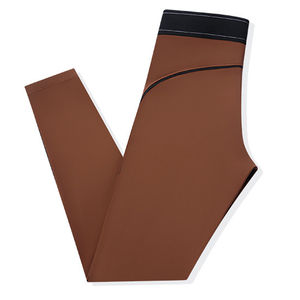 กางเกงเลกกิ้งออกกำลังกายเอวยางยืดสำหรับผู้หญิง ลดราคาพิเศษ ดีไซน์ตัดต่อสีสัน กระชับสัดส่วน ยกกระชับสะโพก เหมาะสำหรับวิ่ง ฟิตเนส โยคะ และเล่นกีฬา - Product Image 4