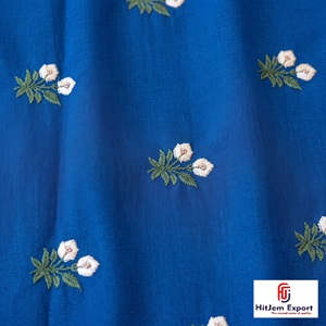Wholesale Embroidered <b>Fabric</b> for Garments Custom Textile OEM ODM Manufacturer Factory Custom Embroidery <b>Fabric</b> Supplier - Product Image 5