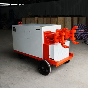 เครื่องอัดฉีดซีเมนต์กระบอกคู่ปั๊มอัดฉีดปูน gunite ปั๊มคอนกรีต - Product Image 3