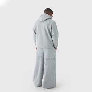 Pantalon de survêtement décontracté pour homme, grande taille, en tissu polaire respirant, service OEM personnalisé, haute qualité - Product Image 5