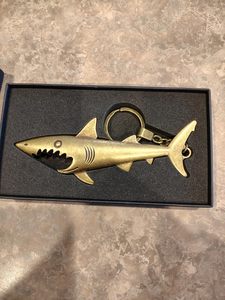 Handmade Brass Shark <b>Bottle</b> Opener Keychain Nautical <b>Ocean</b> Fish Beer <b>Bottle</b> Opener Gift Brass Handicraft Brass Bar tools opener - Product Image 5