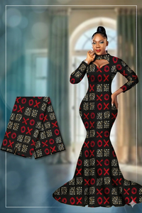 Tissu en coton imprimé africain Ankara Kitenge pour la production de vêtements personnalisés, service d'usine OEM ODM sur mesure en gros - Product Image 6