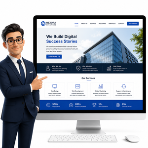 Diseño de Sitios Web de Perfil de Empresa para Empresas B2B con Páginas Profesionales, Construcción de Confianza y Configuración de Presencia en Línea Lista para IA - Product Image 1