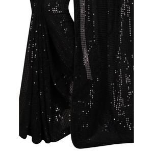 Sari con Lentejuelas Estilo Bollywood de FABzonefabindia, Modelo Dax, Hecho en India - Product Image 1