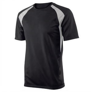 Camiseta de Hombre con Estampado de Serigrafía de Alta Calidad, Estilo Formal, Talla Grande, Servicio OEM, 100% Tejido en la Parte Delantera - Product Image 2