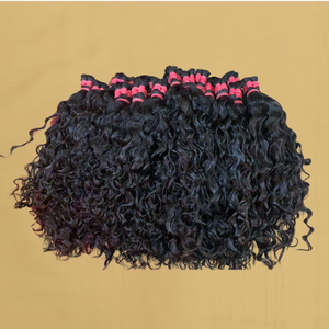 Extensiones de Cabello Humano Virgen Indio sin Procesar, Liso y Ondulado, Paquetes de Tejido Doble, Venta al por Mayor a Granel, Proveedor Remy - Product Image 2