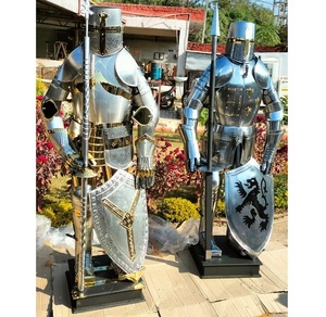 OEM Manufacturer Superior Metal Full Armor With Smooth Steel Finish For Costume And Exhibition Display - Product Image 3