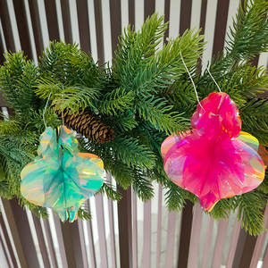 Ornement de décoration minimaliste en nid d'abeille irisé classique professionnel pour mariage et usage intérieur - Product Image 4