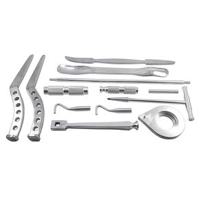 Juego de Instrumentos para Prótesis Bipolares Austin Moore Thompson, Instrumentos de Cirugía General de Acero Inoxidable de Alta Calidad, Clase II Manual - Product Image 3