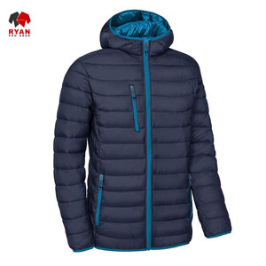 เสื้อแจ็คเก็ตพัฟเฟอร์แบบสั่งทำพิเศษสำหรับผู้ชายจาก Ryan Pro Gear ผลิตจากผ้าระบายอากาศได้ดี พร้อมดีไซน์กระเป๋าและโลโก้ที่ปรับแต่งได้ - Product Image 2