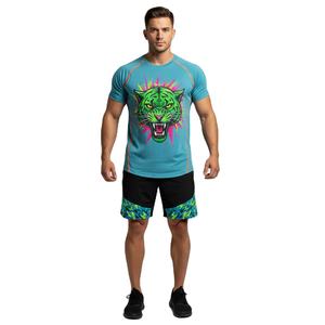 T-shirts décontractés pour hommes, tissu léger et doux, coupe confortable, respirant, col rond, idéal pour un usage quotidien, fournisseur en gros OEM - Product Image 6