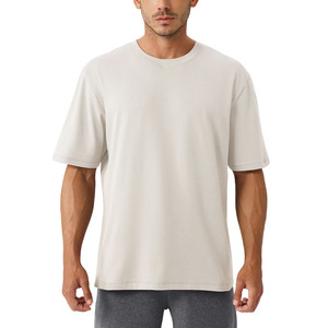 Camisetas Deportivas de Secado Rápido para Hombre, Lisas, Holgadas, Transpirables, para Correr, Fitness, Deportes al Aire Libre, Gimnasio, Casuales, Lisas, CVC - Product Image 4