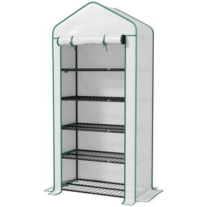 Serra Moderna per Interni in PE per Coltivazione Idroponica, Eventi Nuziali, con Vetro Temperato e Telaio Durevole in Plastica/Ferro - Product Image 6