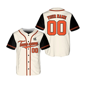 Maillot de baseball personnalisé vert foncé et rose pour homme, uniforme d'équipe boutonné, chemise de sport respirante en polyester, nom et numéro personnalisés - Product Image 3