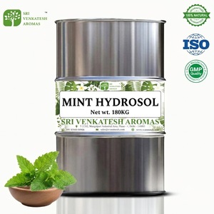 Mint Hydrosol Steam Distilled Botanical Floral Water for Cosmetic Personal Care <b>Hair</b> Care Formulations Bulk Supply - Product Image 3