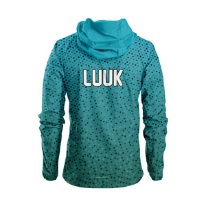 Chaqueta Cortavientos Impermeable Personalizada para Hombre, Estilo Urbano, con Capucha, Cierre de Cremallera y Logotipo Impreso en la Parte Delantera, 100% Nailon - Product Image 2