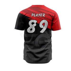 Uniforme de Béisbol Transpirable de Poliéster, Ropa Deportiva, Uniforme de Equipo de Béisbol con Logotipo Personalizado, Ropa Atlética - Product Image 6