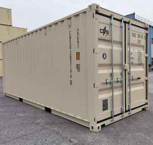 Contenedor de Envío Seco Azul de 20 pies/40 pies, Contenedor de Carga Vacío para Ferias Comerciales, Oficina, Almacenamiento y Transporte - Product Image 1