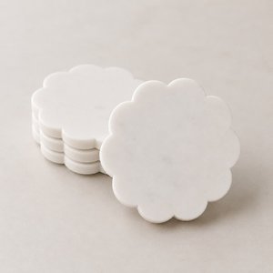 natural white marble round coaster gold <b>christmas</b> <b>tree</b> inlay drink coaster stone coaster cup coaster coffee coaster tea coaster - Product Image 2