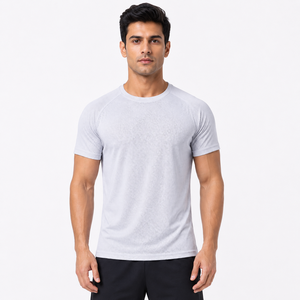 Camiseta Deportiva Premium de Malla Transpirable de Secado Rápido para Gimnasio, Running y Entrenamiento, con Logotipo Personalizado, Ropa Deportiva para Hombre - Product Image 1