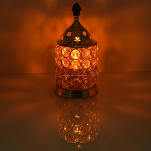 Lámpara de aceite artesanal chapada Akhand Diya, decoración religiosa para el hogar, artículo de regalo espiritual - Product Image 5