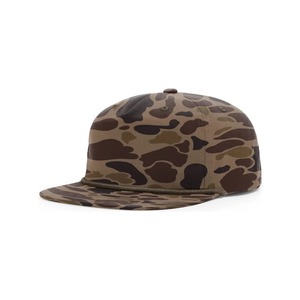 Camouflage <b>Camo</b> Snapback <b>Cap</b> Flat Brim Baseball Hat Adjustable Outdoor Streetwear Fashion Custom Logo Headwear - Product Image 3