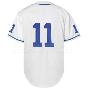 Solid Color In Stock Baseball Jersey Quick Dry Baseball Jersey Loose Fit Men Baseball Jersey - Product Image 3