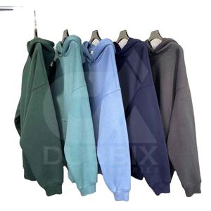 เสื้อฮู้ดผู้ชายใส่ได้ทั้งชายและหญิงเสื้อฮู้ดแบบสวมหัวเสื้อฮู้ดแบบกำหนดเองไหล่ตก - Product Image 5