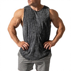 Débardeur pour hommes de musculation de haute qualité, décontracté, 100% coton, avec boutons, séchage rapide et respirant - Product Image 1