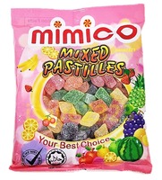 HALAL Premium Gummy Bear MIMICO Gelly Drop Livraison rapide Prêt-à-expédier Premium Gummy Candy Pastilles mélangées Gummy Jelly Candy