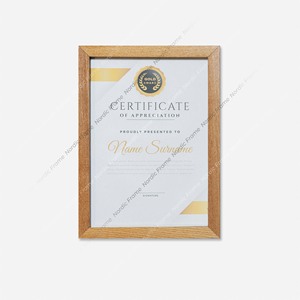 Wooden Picture Frame Rectangle <b>MDF</b> Back Acrylic Front Tabletop Wall Display Home <b>Decor</b> - Product Image 1