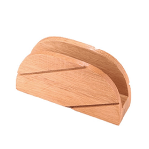 Porte-serviettes en bois naturel, porte-serviettes décoratif en bois d'acacia, porte-serviettes en papier pour la décoration de table, fabriqué au Vietnam - Product Image 4