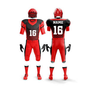 Uniforme de Fútbol Americano Personalizado para Jóvenes y Adultos, con Nombre y Número del Equipo, Proveedor de Ropa Deportiva de Pakistán - Product Image 4