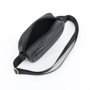 Sac banane unisexe en cuir PU personnalisé, imperméable, pour sport et gym, avec fermeture éclair, sac de randonnée bandoulière, doublure en polyester - Product Image 6