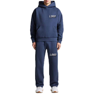 Survêtement épais en molleton 100 % coton imprimé vintage personnalisé, écologique, style streetwear, 400g, 2-en-1, avec strass - Product Image 1