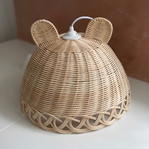 Adorable lustre en rotin et couvercle de lumière pour chambres d'enfants abat-jour suspendu au prix le plus bas - Product Image 6