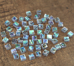 Cabujón de Concha de Abulón Natural, Gema de Forma Cuadrada de 6mm, Piedra Suelta para Fabricación de Joyas, Suministro al por Mayor a Granel desde India - Product Image 5