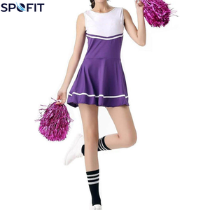 ชุดเชียร์ลีดเดอร์แบบกำหนดเองรุ่นใหม่ล่าสุด ผู้ผลิต OEM จำนวนมาก ชุดเชียร์แบบซับลิเมชั่น รับผลิตแบรนด์ส่วนตัว - Product Image 2