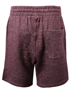 Men's Vintage Eco-Friendly Cotton Fleece <b>Knee</b> Length Shorts Lightweight Relaxed Fit Elastic Waist Comfortable Summer Wear Solid - Product Image 3