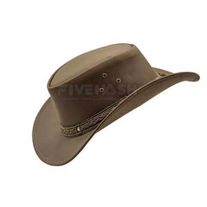 Top Quality Cow Boy <b>Leather</b> <b>Hat</b> Fashionable For Adults Cowboy <b>Hat</b> Horse Riding <b>Hats</b> Customize Logo Design - Product Image 5