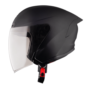 OEM ODM ROC R39 Motorcycle Helmet Clear Visor Quick Release Black <b>Polycarbonate</b> Fully Removable Interior - Product Image 3