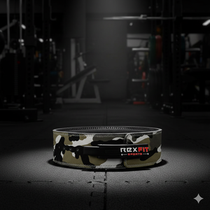 เข็มขัดยกน้ำหนัก Rexfit Sports Professional หนังแท้ 10 มม. สำหรับการฝึกความแข็งแรงและรองรับหลังส่วนล่าง - Product Image 6