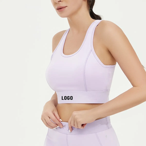 Meilleure vente usine – Soutien-gorge de sport haute intensité pour femme, respirant, tricoté, sans armatures, offrant un excellent maintien - Product Image 2