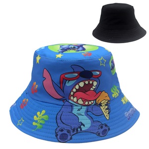 Chapeaux Bob Enfant <span class=keywords><strong>Pas</strong></span> Chers Motif Dessin Animé Stitch, Chapeaux Bob Camouflage Tendance pour Garçons, Chapeaux Bob <span class=keywords><strong>de</strong></span> Noël pour Filles - Product Image 3