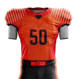 Dynamic Team American Football Uniform Breathable Fabric Strong Seams And Color Fast Design For Regular <b>Games</b> And Tournament Use - Product Image 4