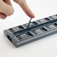 Ensemble de tournevis magnétique compact GLEDE 96 en 1, poignée en acier de précision pour la réparation et l'entretien de téléphones portables, d'ordinateurs et de tablettes