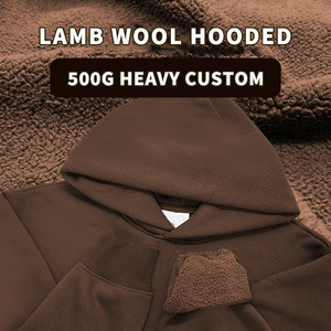 Sweat-shirts d'hiver sur mesure 100% coton avec impression numérique, coupe ample - Product Image 5