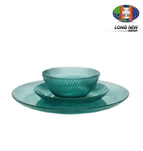 LONGNEW Ensemble de vaisselle réutilisable personnalisé en PET |   Vaisselle en plastique durable de Taïwan pour un usage quotidien - Product Image 3