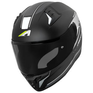 Casco de Motocicleta Integral de Seguridad ASTONE HELMETS ABS Modelo GTO7 LEGEND NEGRO MATE / GRIS Forro Interior de Poliéster - Product Image 5