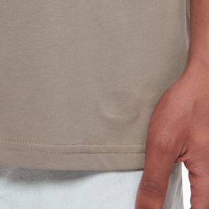 T-shirt Homme Oversize Personnalisé Imprimé sur le Devant, 100% Coton Anti-Plis Respirant, Coupe Épaules Tombantes, Motif Uni de Haute Qualité - Product Image 5